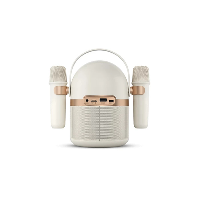 Philips 飛利浦智能卡拉OK藍牙喇叭隨附兩個卡拉 OK 麥克風 TAS2509WT/00