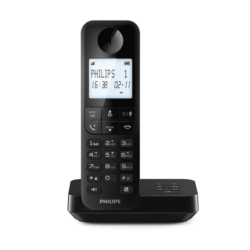 Philips 飛利浦 無線電話，附答錄機 D2751B/96