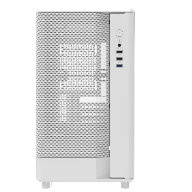 darkFlash DB330M Mesh M-ATX PC Case - ( BLACK / WHITE )