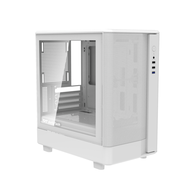 darkFlash DB330M Mesh M-ATX PC Case - ( BLACK / WHITE )