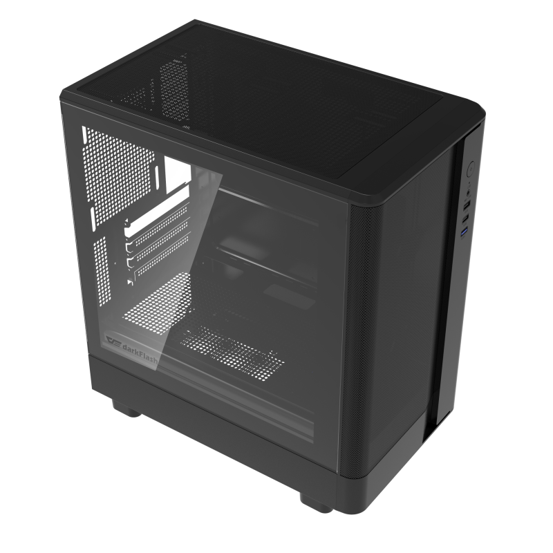 darkFlash DB330M Mesh M-ATX PC Case - ( BLACK / WHITE )