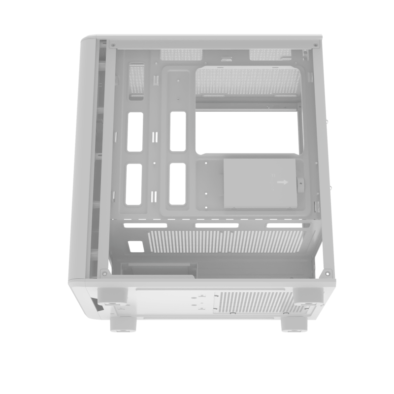 darkFlash DB330M Mesh M-ATX PC Case - ( BLACK / WHITE )