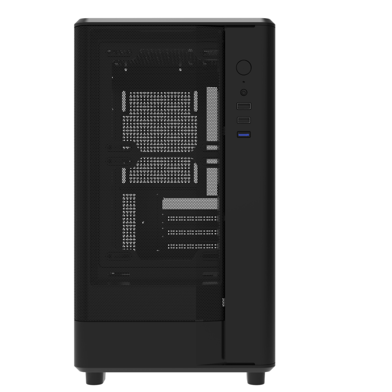 darkFlash DB330M Mesh M-ATX PC Case - ( BLACK / WHITE )