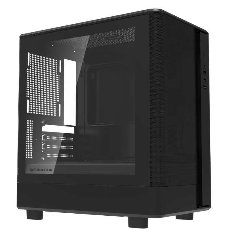 darkFlash DB330M Mesh M-ATX PC Case - ( BLACK / WHITE )