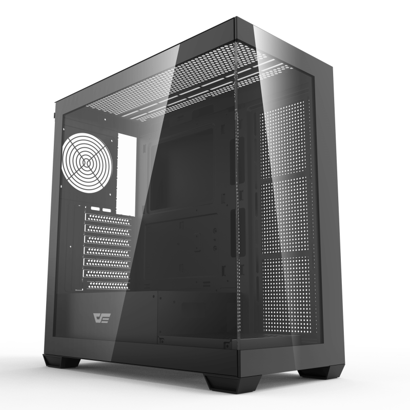 darkFlash DS900 GLASS ATX PC Case - ( BLACK / WHITE )