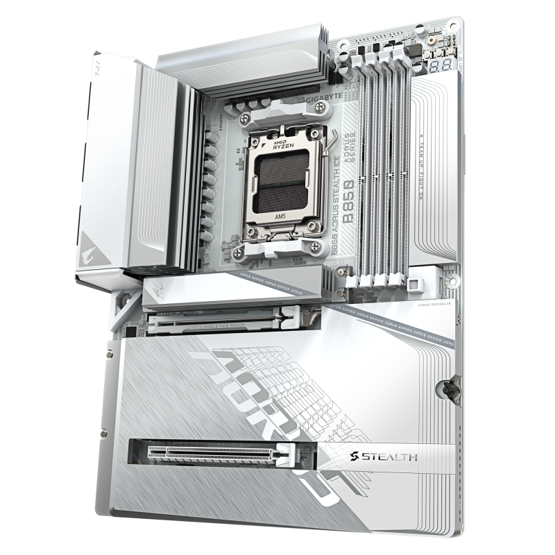 GIGABYTE B850 AORUS STEALTH ICE ATX (AM5) GIGABYTE B850 AORUS STEALTH ICE ATX (AM5)