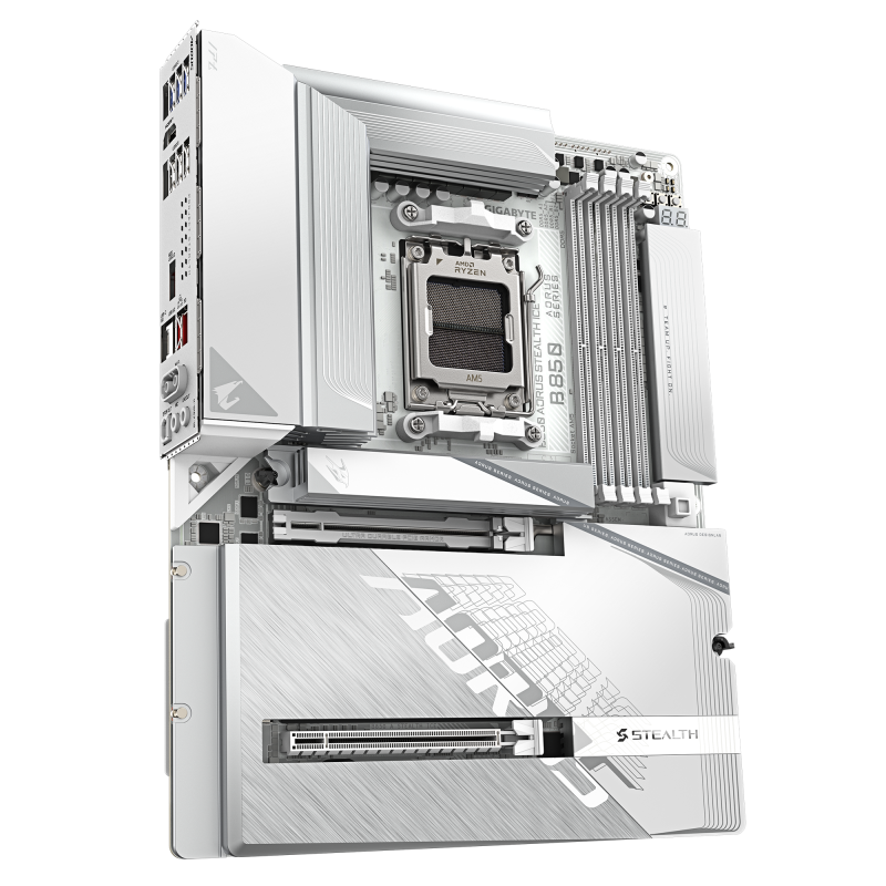 GIGABYTE B850 AORUS STEALTH ICE ATX (AM5) GIGABYTE B850 AORUS STEALTH ICE ATX (AM5)