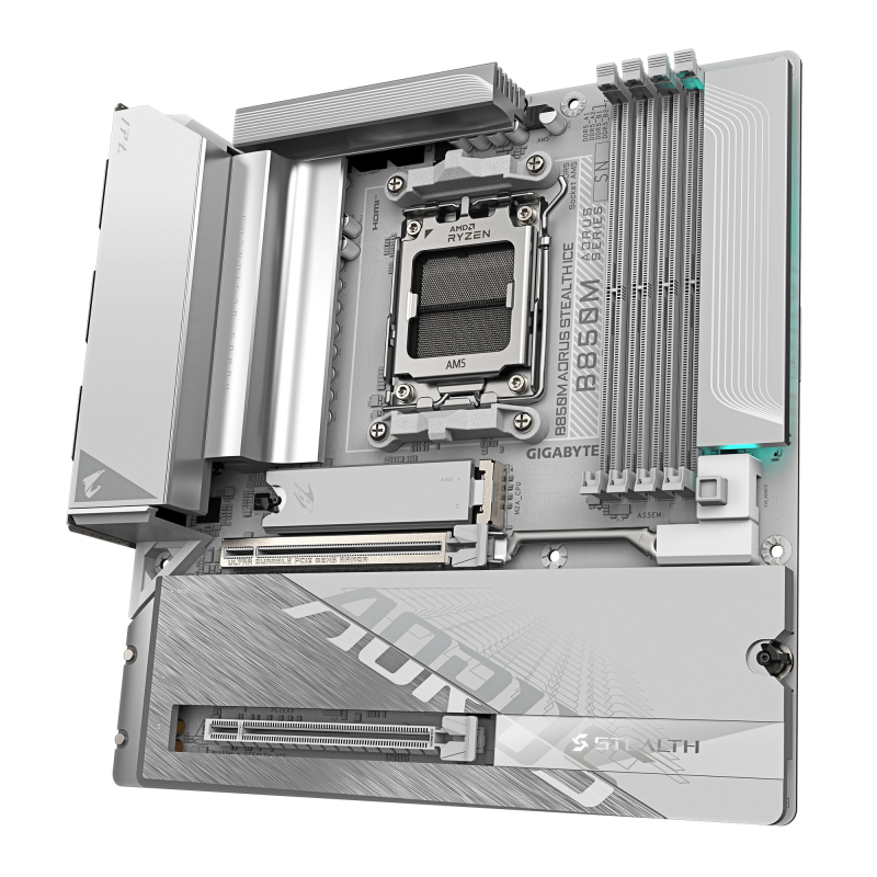 GIGABYTE B850M AORUS STEALTH ICE (AM5) GIGABYTE B850M AORUS STEALTH ICE (AM5)