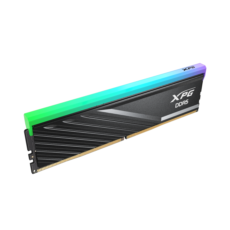 ADATA LANCER BLADE RGB DDR5 DRAM 6400Mhz 32GB CL32 (16GB x2) - Black / White ADATA LANCER BLADE RGB DDR5 DRAM 6400Mhz 32GB CL32 (16GB x2) - Black / White