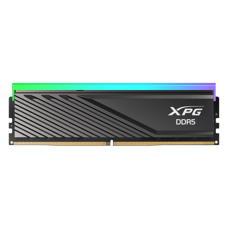 ADATA LANCER BLADE RGB DDR5 DRAM 6400Mhz 32GB CL32 (16GB x2) - Black / White ADATA LANCER BLADE RGB DDR5 DRAM 6400Mhz 32GB CL32 (16GB x2) - Black / White