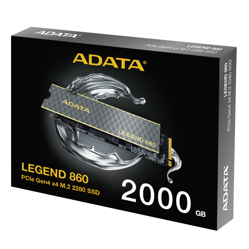 [現貨] ADATA LEGEND 860 2TB PCIe Gen4 x4 M.2 2280 固態硬碟 [現金優惠 $2180]