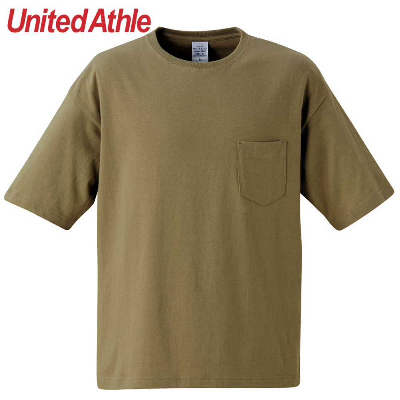 United Athle 5008-01 5.6oz Oversized 口袋T恤