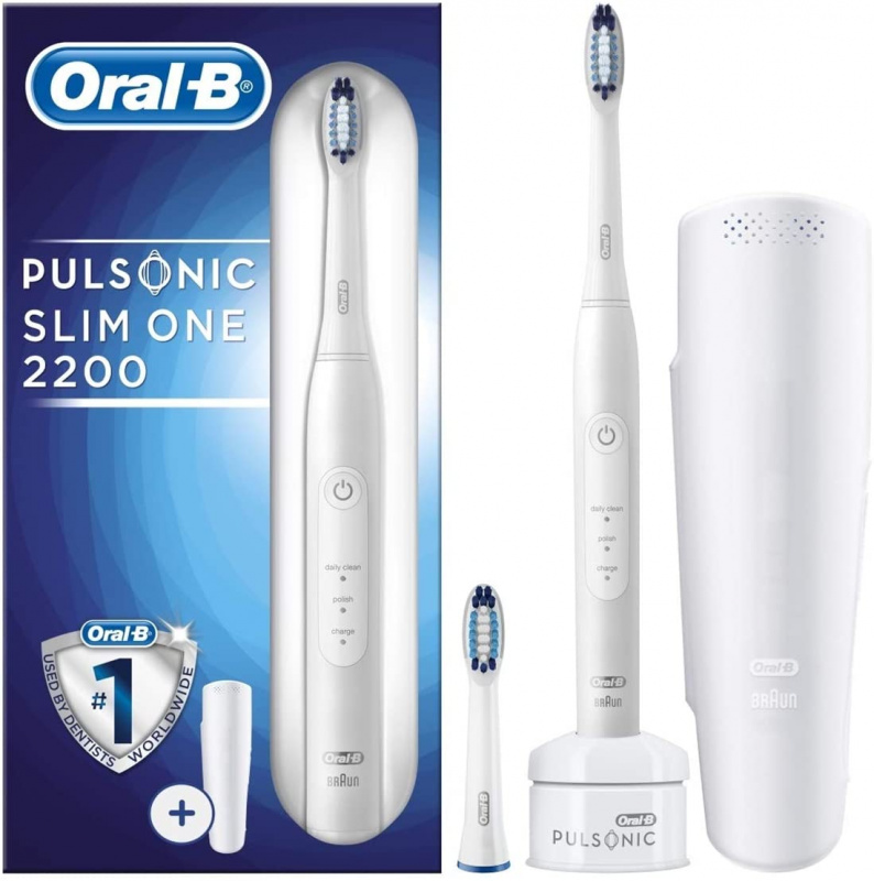 Oral-B Pulsonic SLIM ONE 2200 Reise-Edition (連2支刷頭+旅行收納盒套裝)
