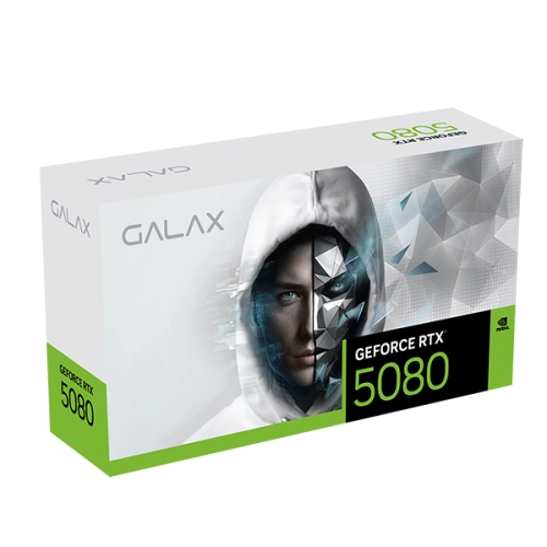 GALAX GeForce RTX™ 5080 1-Click OC White 16G [現金/轉數快優惠 $13999]