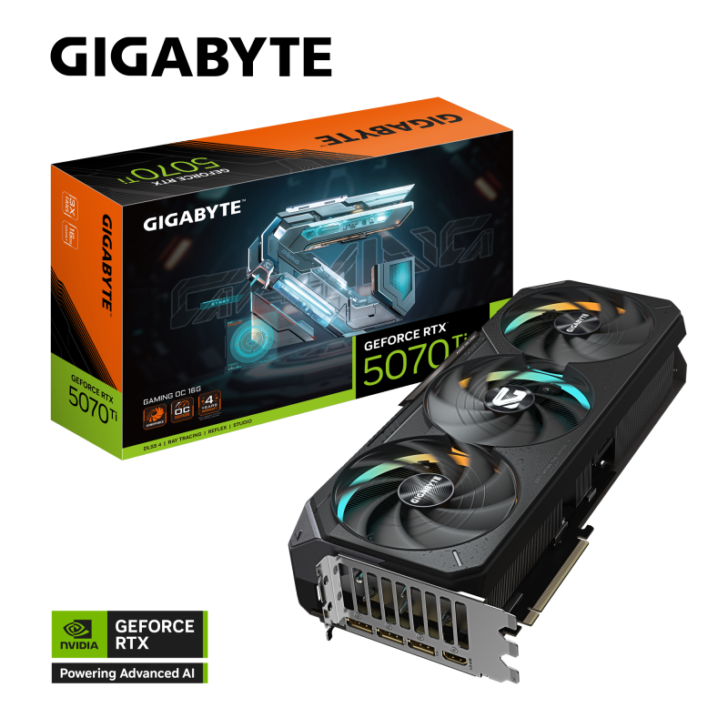 GIGABYTE GeForce RTX™ 5070 Ti GAMING OC 16G