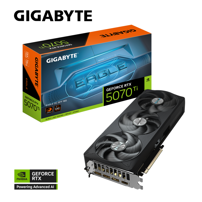 GIGABYTE GeForce RTX™ 5070 Ti EAGLE OC SFF 16G GIGABYTE GeForce RTX™ 5070 Ti EAGLE OC SFF 16G