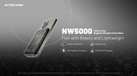 Nitecore 磁力無線充電和 USB-C 5000mAh 行動電源，NW5000 (NC-NW5000)