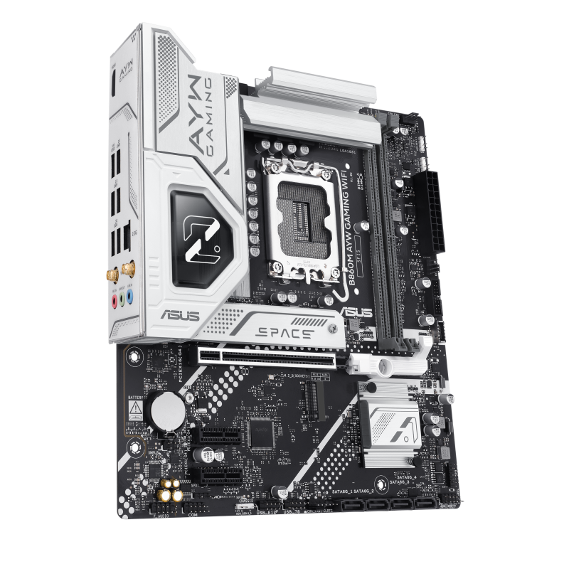 ASUS B860M AYW GAMING WIFI (LGA1851) ASUS B860M AYW GAMING WIFI (LGA1851)