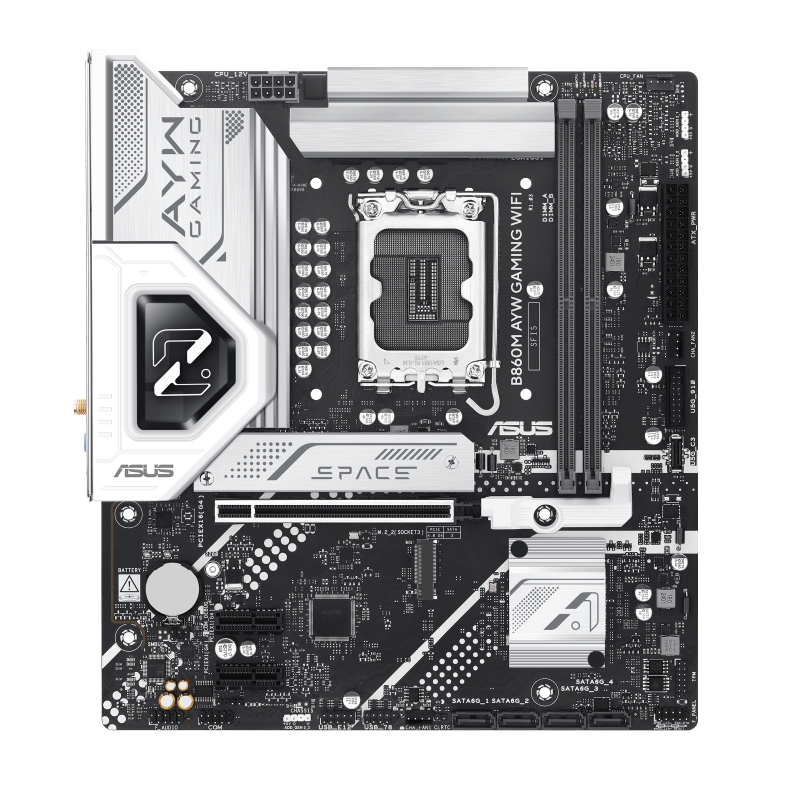 ASUS B860M AYW GAMING WIFI (LGA1851) ASUS B860M AYW GAMING WIFI (LGA1851)