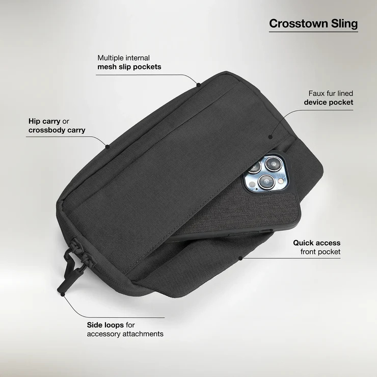 Incase Crosstown Sling - Black #INCO400800-BLK