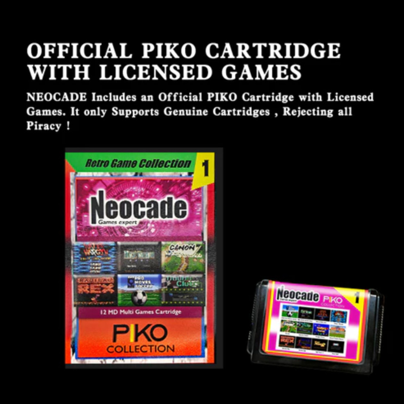 MD100 復古卡帶遊戲機