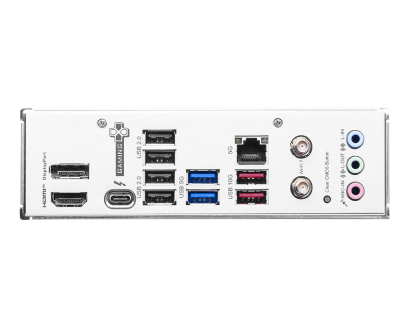 MSI B860 GAMING PLUS WIFI ATX (LGA1851) MSI B860 GAMING PLUS WIFI ATX (LGA1851)