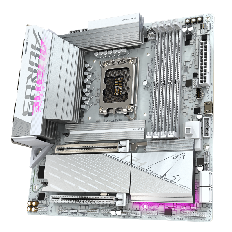 Gigabyte B860M AORUS ELITE WIFI6E ICE (LGA1851)