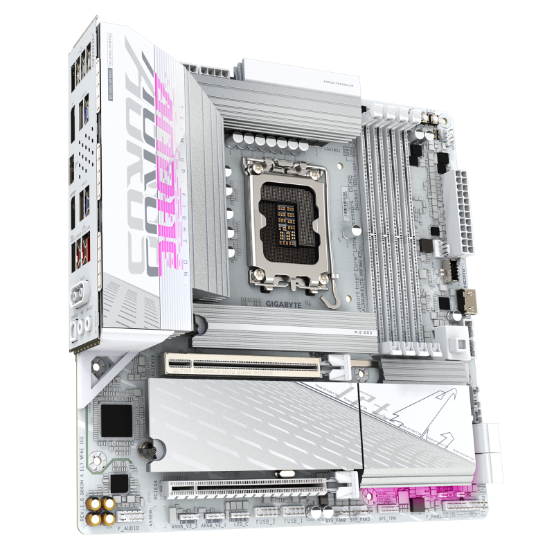 Gigabyte B860M AORUS ELITE WIFI6E ICE (LGA1851)
