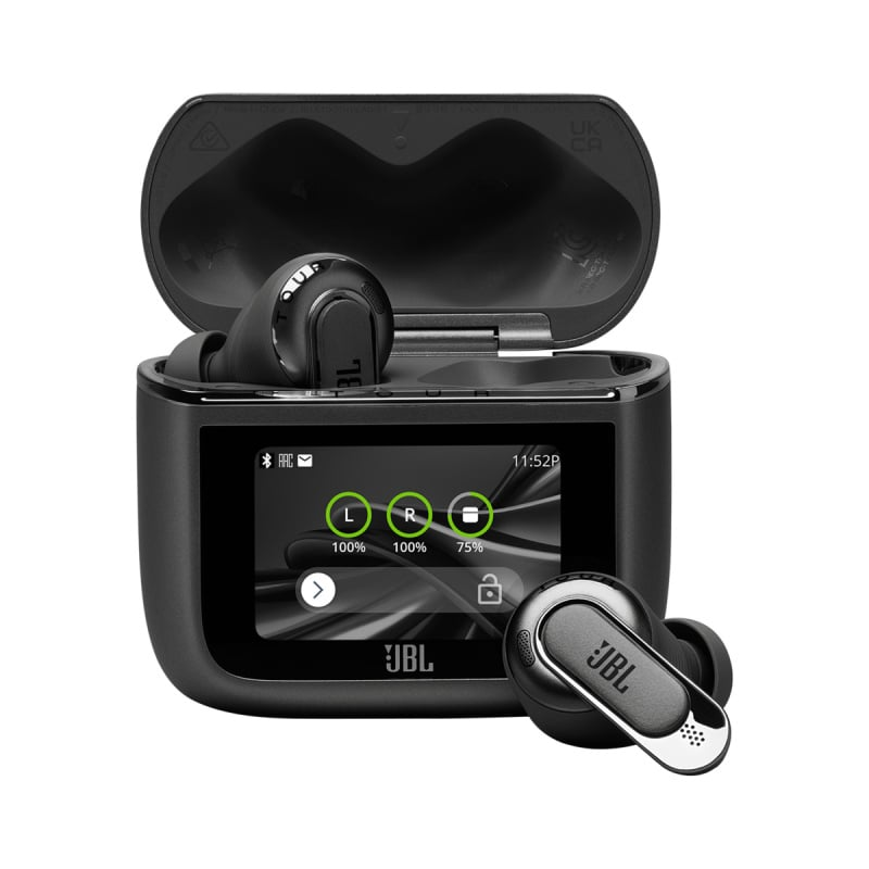 JBL Tour Pro 3 真無線耳機配觸控螢幕充電盒