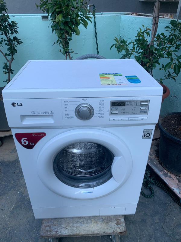 洗衣機 前置式 LG WF-N1206MW 薄身型 可櫃底/嵌入式安裝 二手電器 清倉大減價 最新款 貨到付款 精選貨品 包送貨安裝