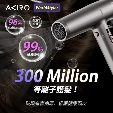 AKIRO WorldStyler 高速電熱⾵筒 MY802