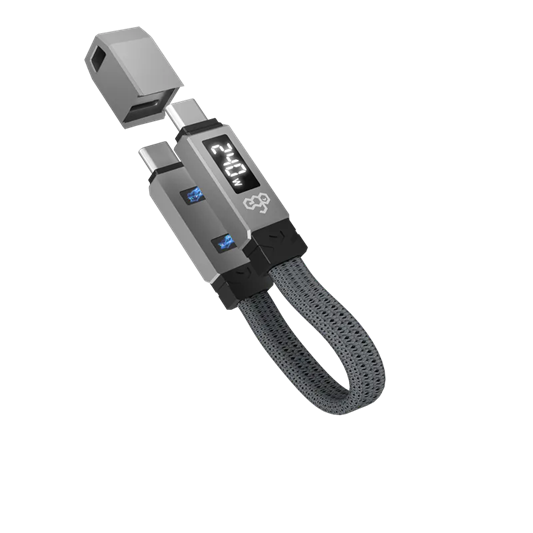 EGO CHARGEKEY 240W USB4 Type-C 匙扣線CCCK6