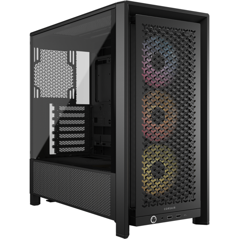 CORSAIR FRAME 4000D RS ARGB 模組化中塔型強化玻璃機箱 ( ATX ) ( BLACK / WHITE )