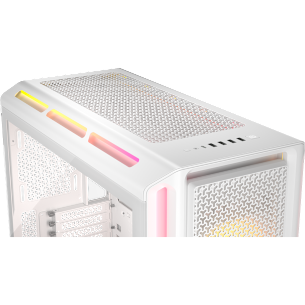 CORSAIR iCUE LINK 5000T LX RGB 中塔型高效能強化玻璃機箱 ( BLACK / WHITE )