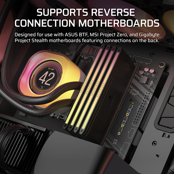 CORSAIR iCUE LINK 5000T LX RGB 中塔型高效能強化玻璃機箱 ( BLACK / WHITE )