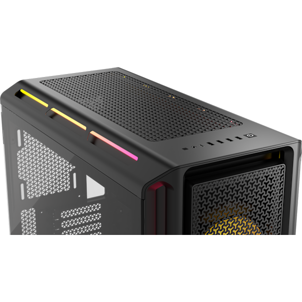 CORSAIR iCUE LINK 5000T LX RGB 中塔型高效能強化玻璃機箱 ( BLACK / WHITE )