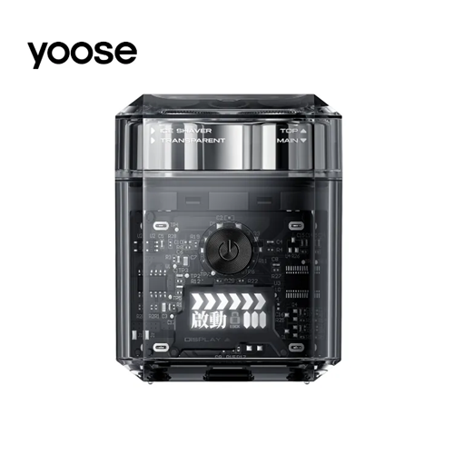 yoose ICE 全透明便攜式電動鬚刨