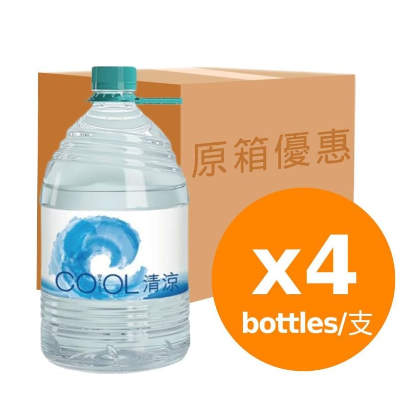 [原箱] 清涼水 - 礦物質水 [4容量][新舊包裝隨機出貨]