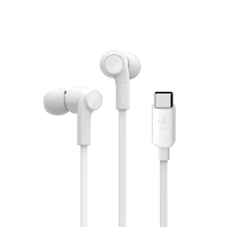 Belkin Soundform 入耳式耳機配備 USB-C 接頭 [4色]