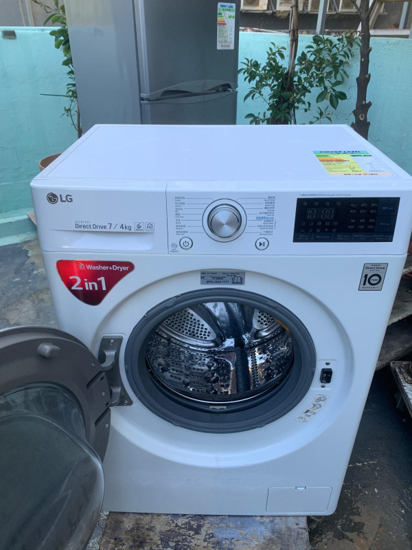 洗衣機 WF-C1207C3W 新款二合一 7KG 薄身款 大眼仔1200轉(有乾衣功能 ) 95%新 二手電器 包送貨安裝