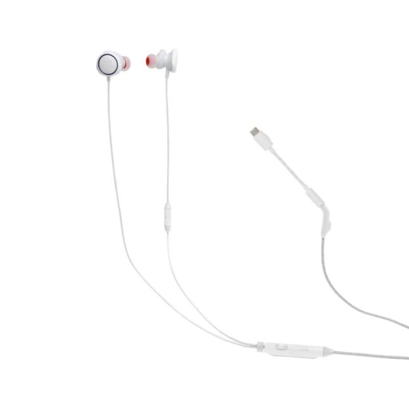 JBL Quantum 50C USB-C 有線入耳式遊戲耳機 [2色]