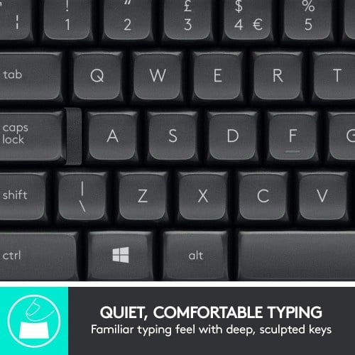 Logitech MK545 Wireless Keyboard and Mouse 無線鍵盤滑鼠組合 附中文字碼 香港行貨