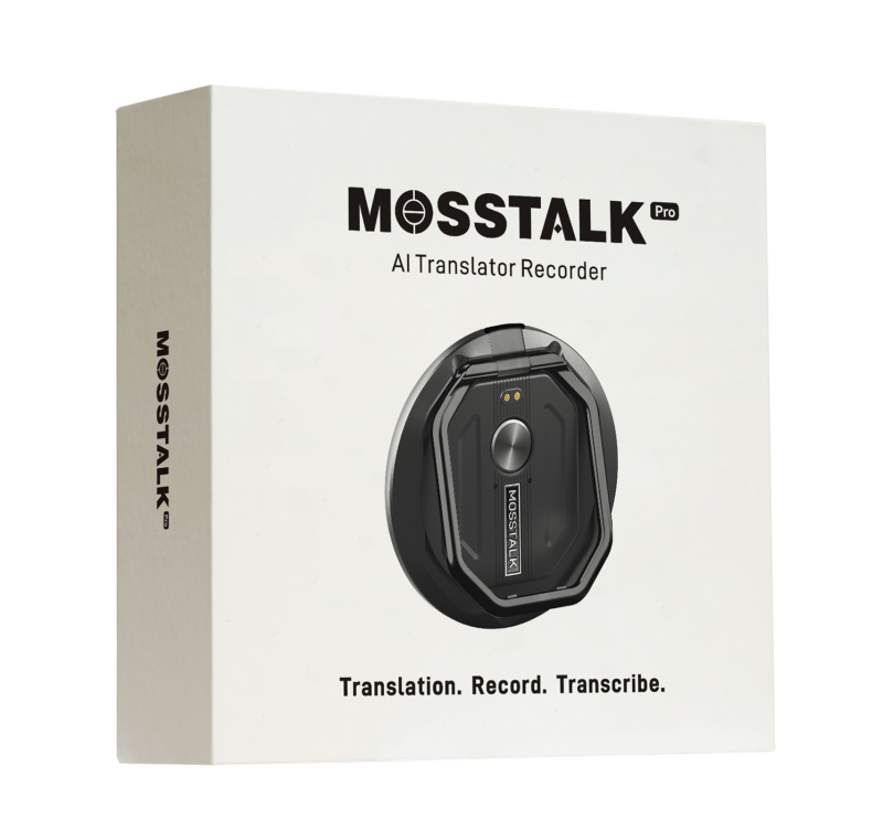 Mosstalk Pro AI 智能翻譯機 [XY-T02]