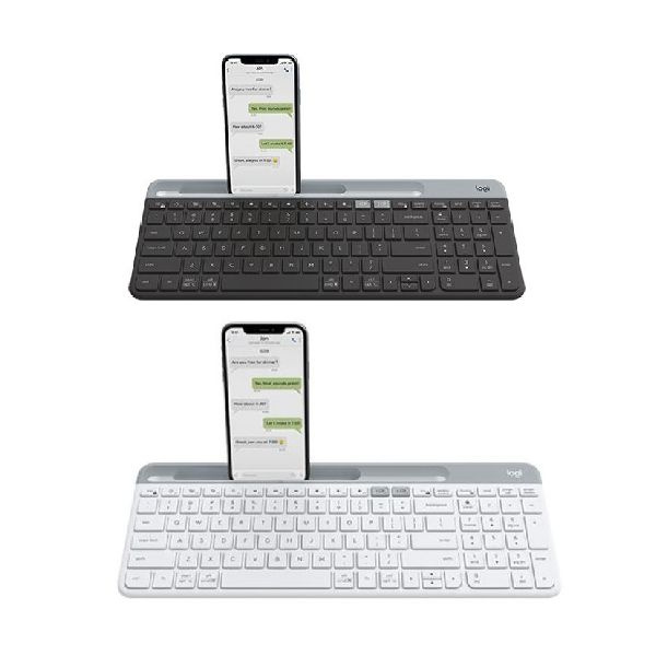 Logitech K580 Slim Multi-Device Bluetooth Wireless Keyboard 靜音無線藍牙鍵盤 附中文字碼 香港行貨