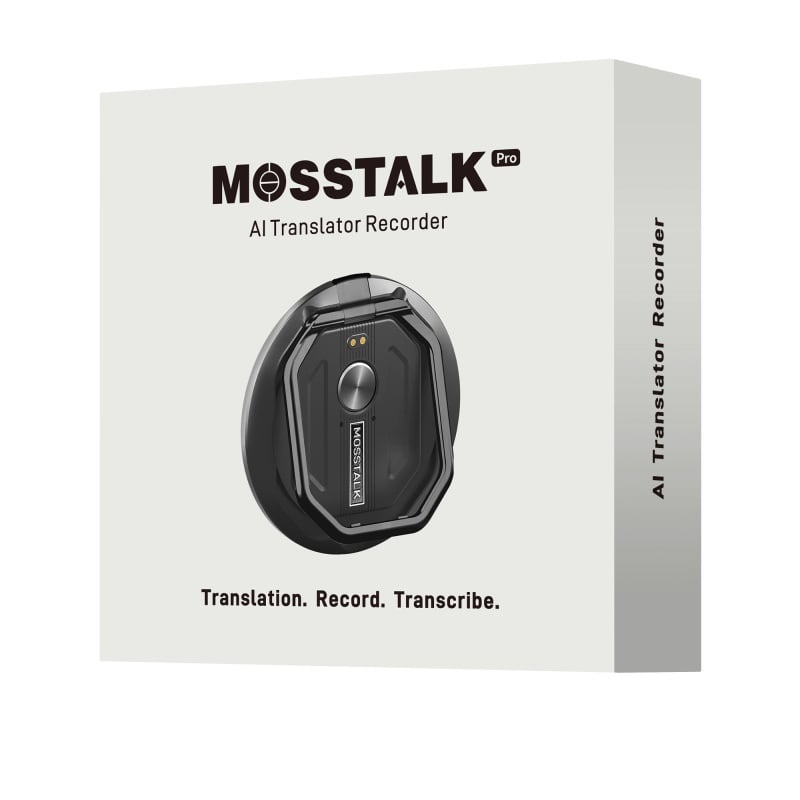 Mosstalk Pro AI 智能翻譯機