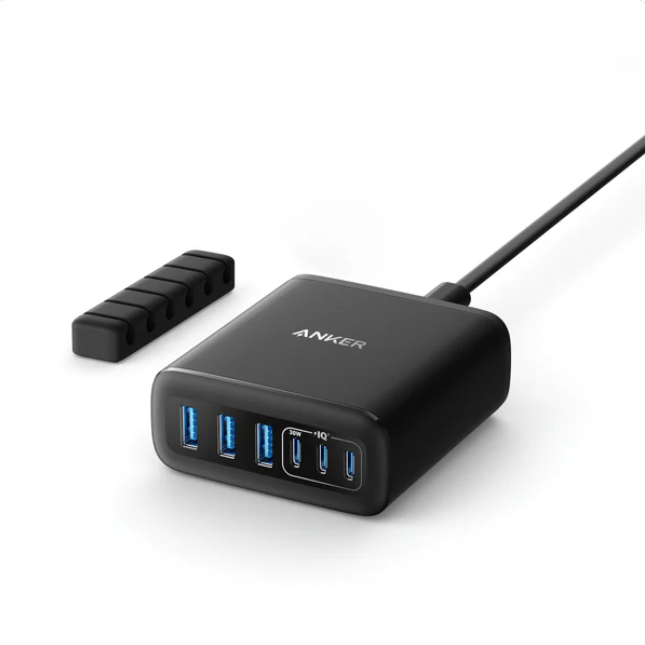 Anker Charger (112W, 6 Ports) 112W Max 6輸出桌上充電器 A2154