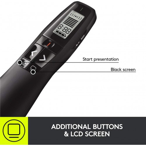 Logitech R800 Professional Presenter 無線專業雷射簡報遙控器 香港行貨 Logitech R800 Professional Presenter 無線專業雷射簡報遙控器 香港行貨