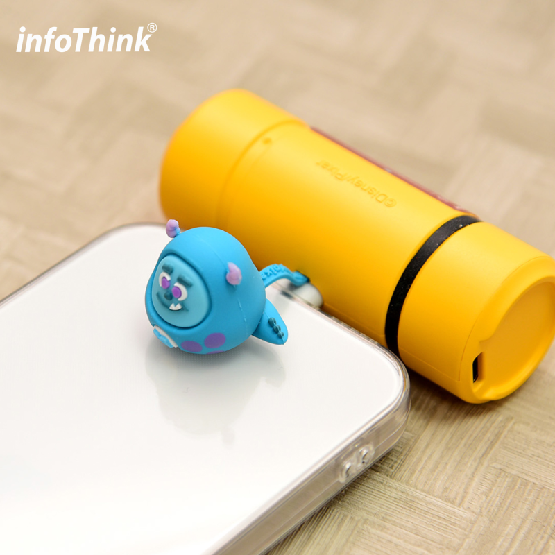 infoThink 大眼/毛怪福神系列智慧快充口袋行動電源 5000mAh (Lightning / Type-C)