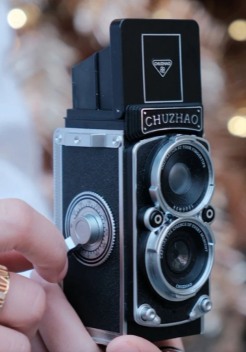 Hedonic 復古造型數碼相機 / &nbsp;Chuzhao 初照 Digital TLR Camera 手動搖桿復古數碼相機 M1