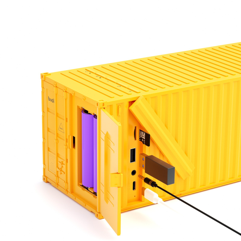 BUDI TWS WIRELESS STERAO SPEAKER 貨櫃造型無線喇叭 SP18Y
